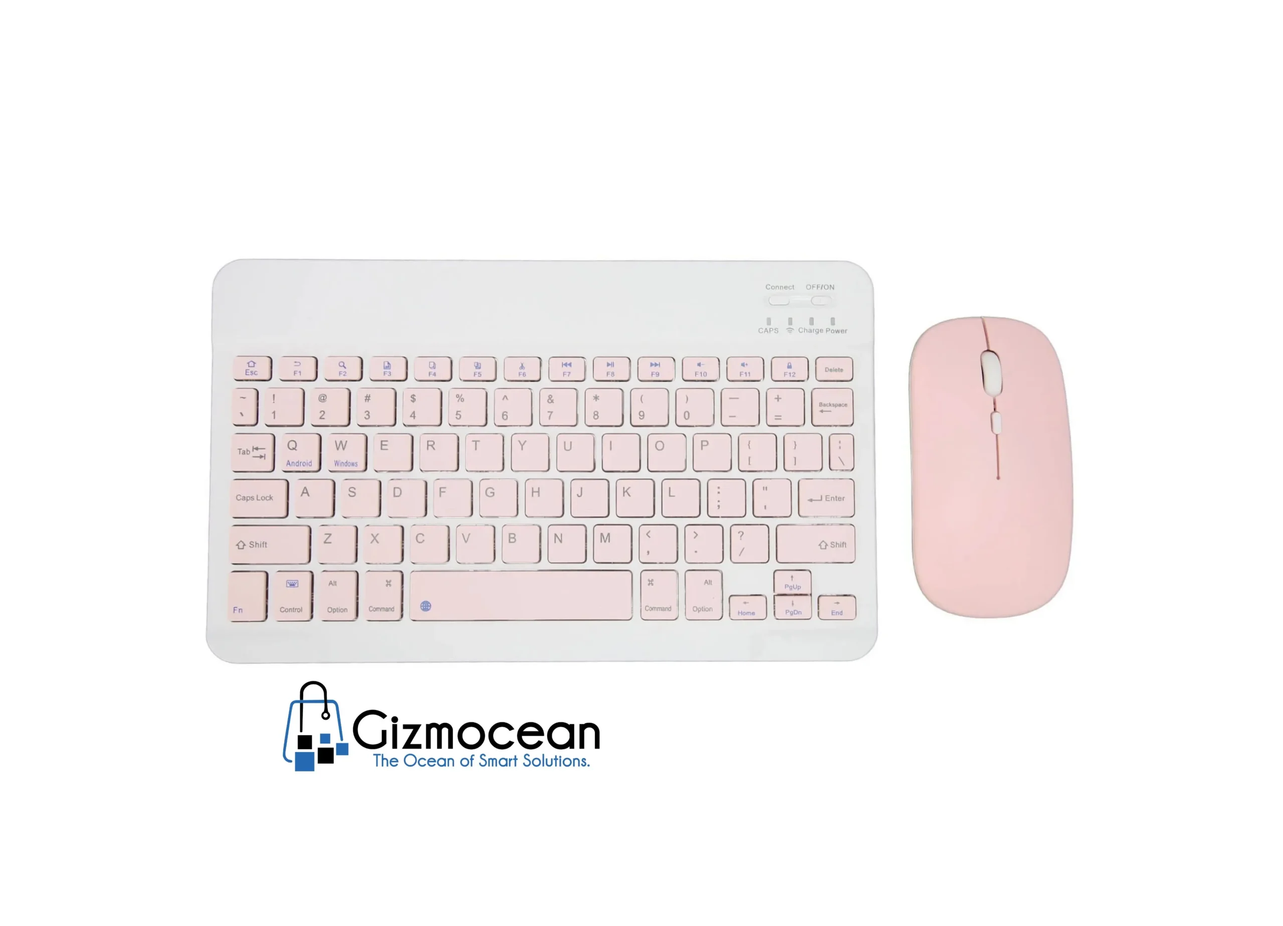 Bluetooth Keyboard and Mouse Combo Rechargeable Portable Wireless Set – Buy Electronics Online in Rwanda