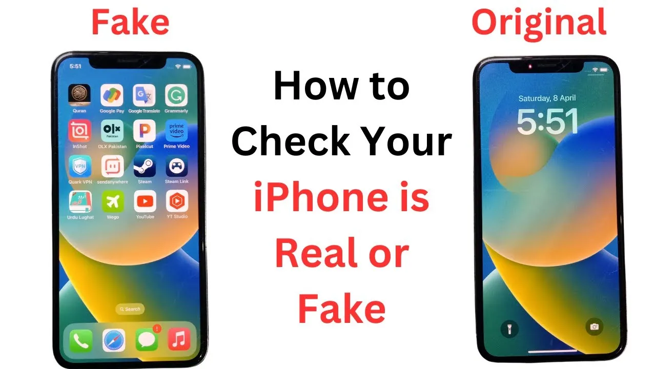 how to spot a fake smartphone
