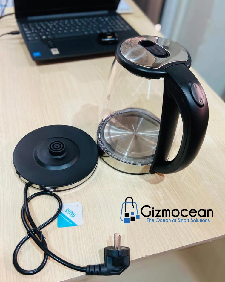 Electric Glass Kettle Rwanda – Fast, Safe & Easy Water Boiling - Image 3